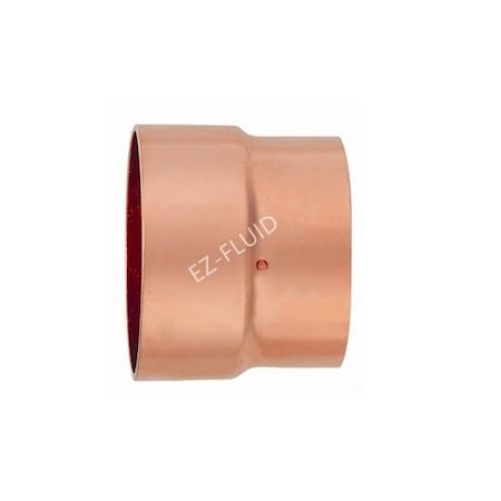 Ez-Fluid 2 x 1 1/2 CC REDUCING COUPLING DWV COPPER WROT EZDR16